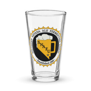 Shaker pint glass