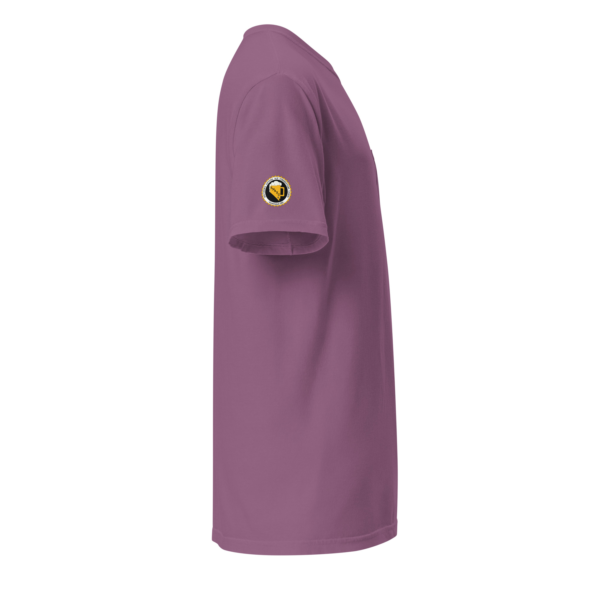 Unisex garment-dyed pocket t-shirt - Image 35