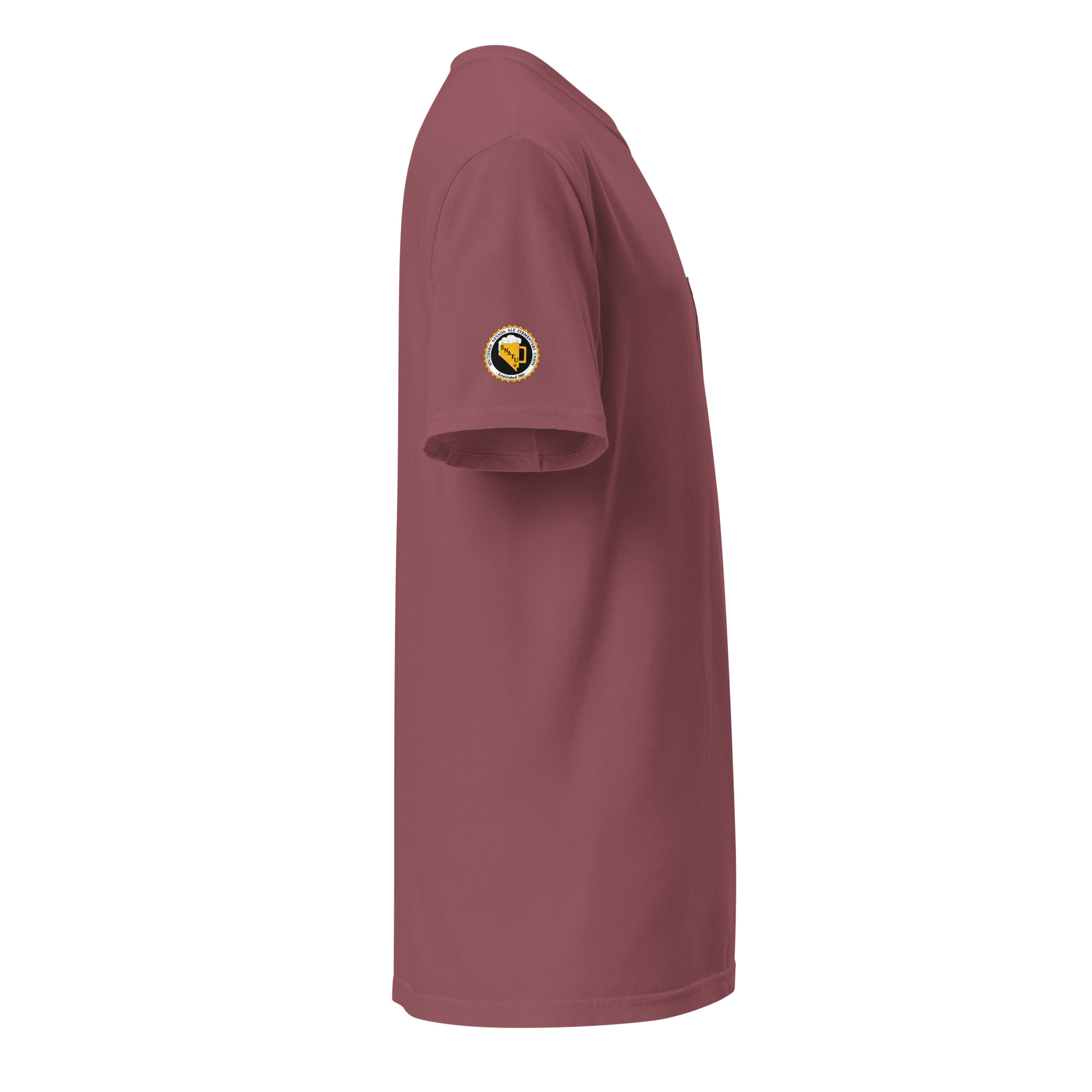 Unisex garment-dyed pocket t-shirt - Image 34
