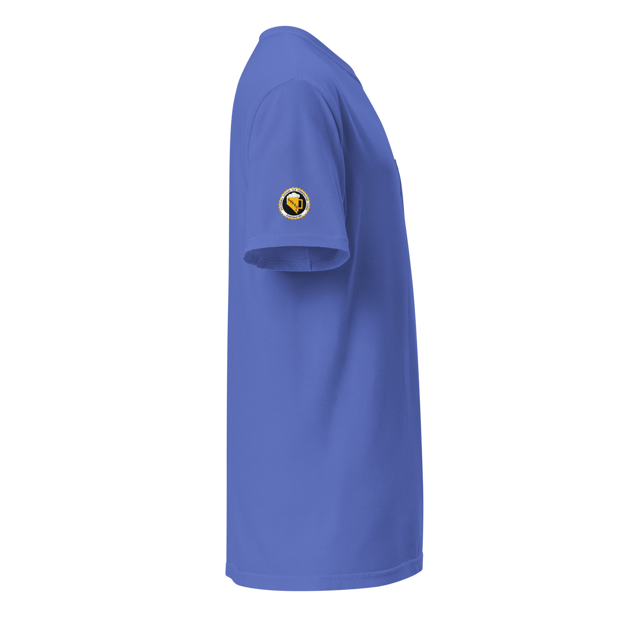 Unisex garment-dyed pocket t-shirt - Image 36