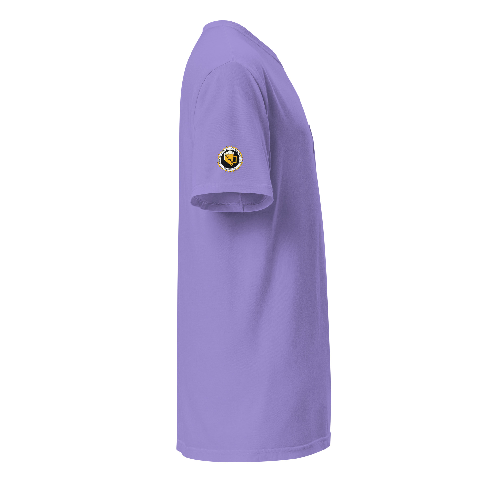 Unisex garment-dyed pocket t-shirt - Image 39