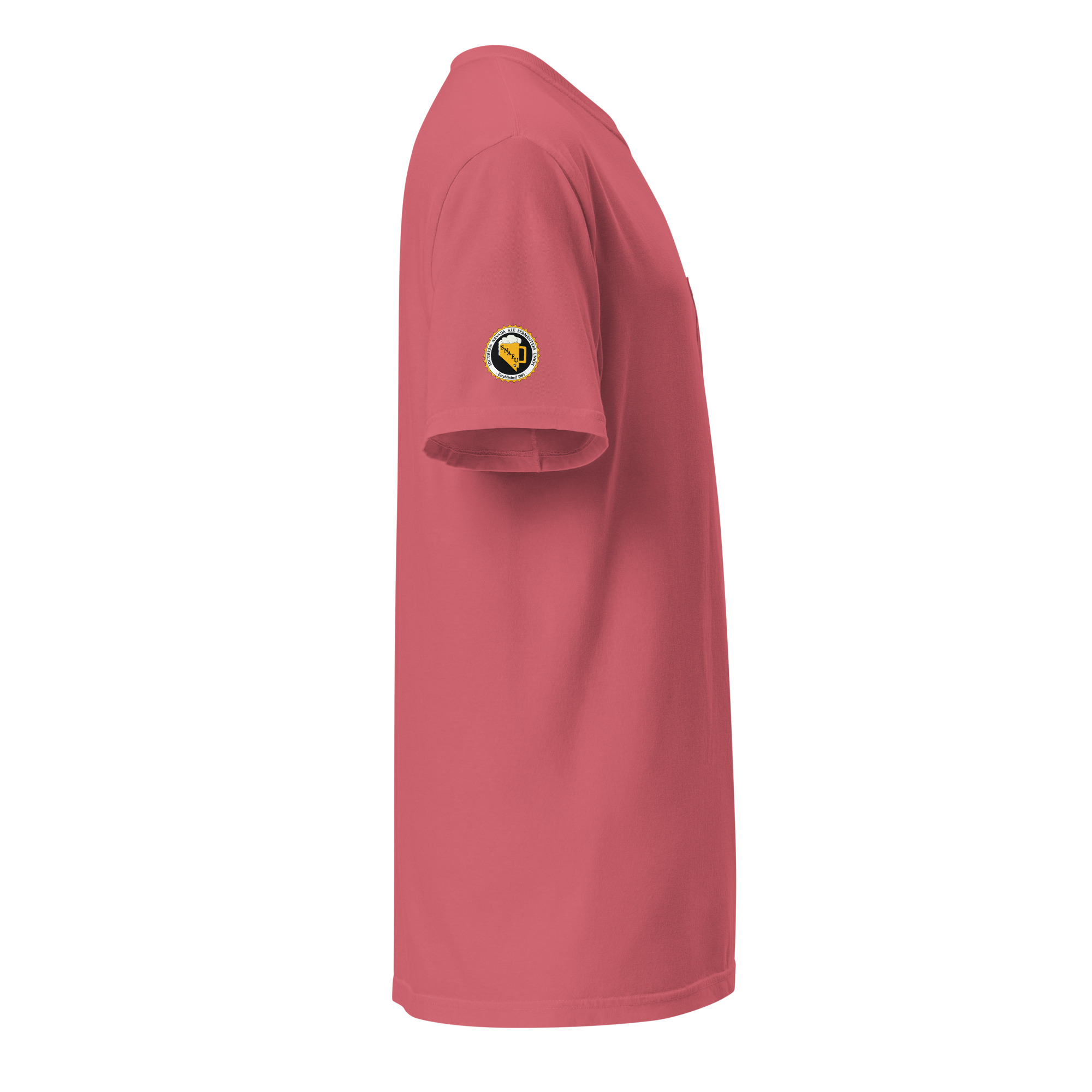 Unisex garment-dyed pocket t-shirt - Image 37